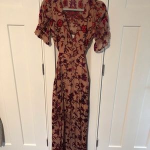 For the Love of Lemos Saffron Maxi Dress